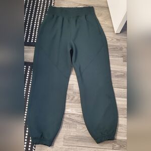 Abercrombie & Fitch Dark Green Track Pants
